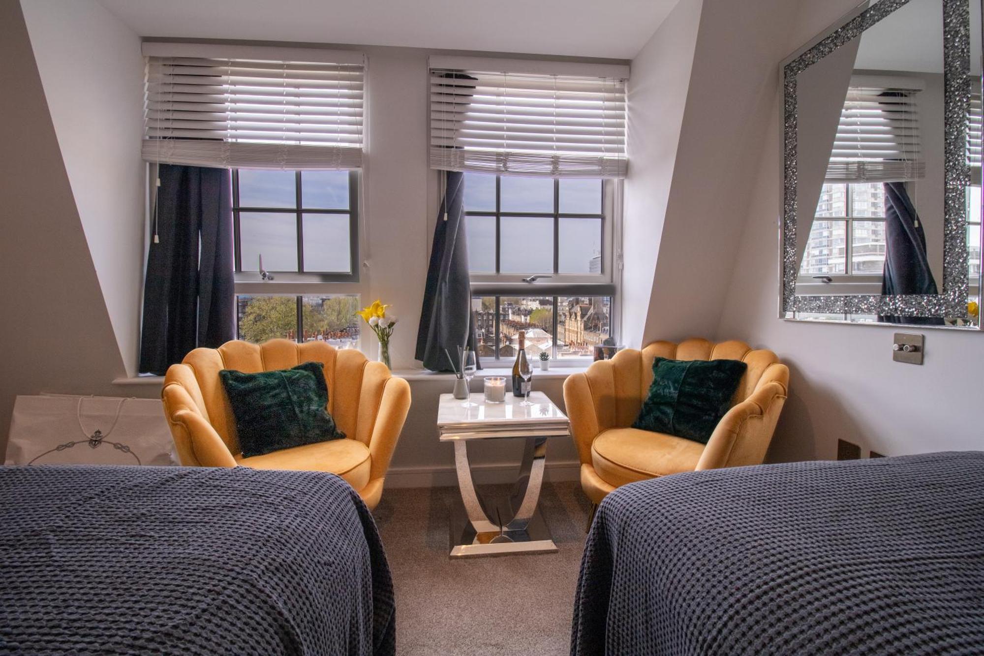 Luxurious 1-Bedroom Penthouse In Marble Arch 71 Londres Exterior foto