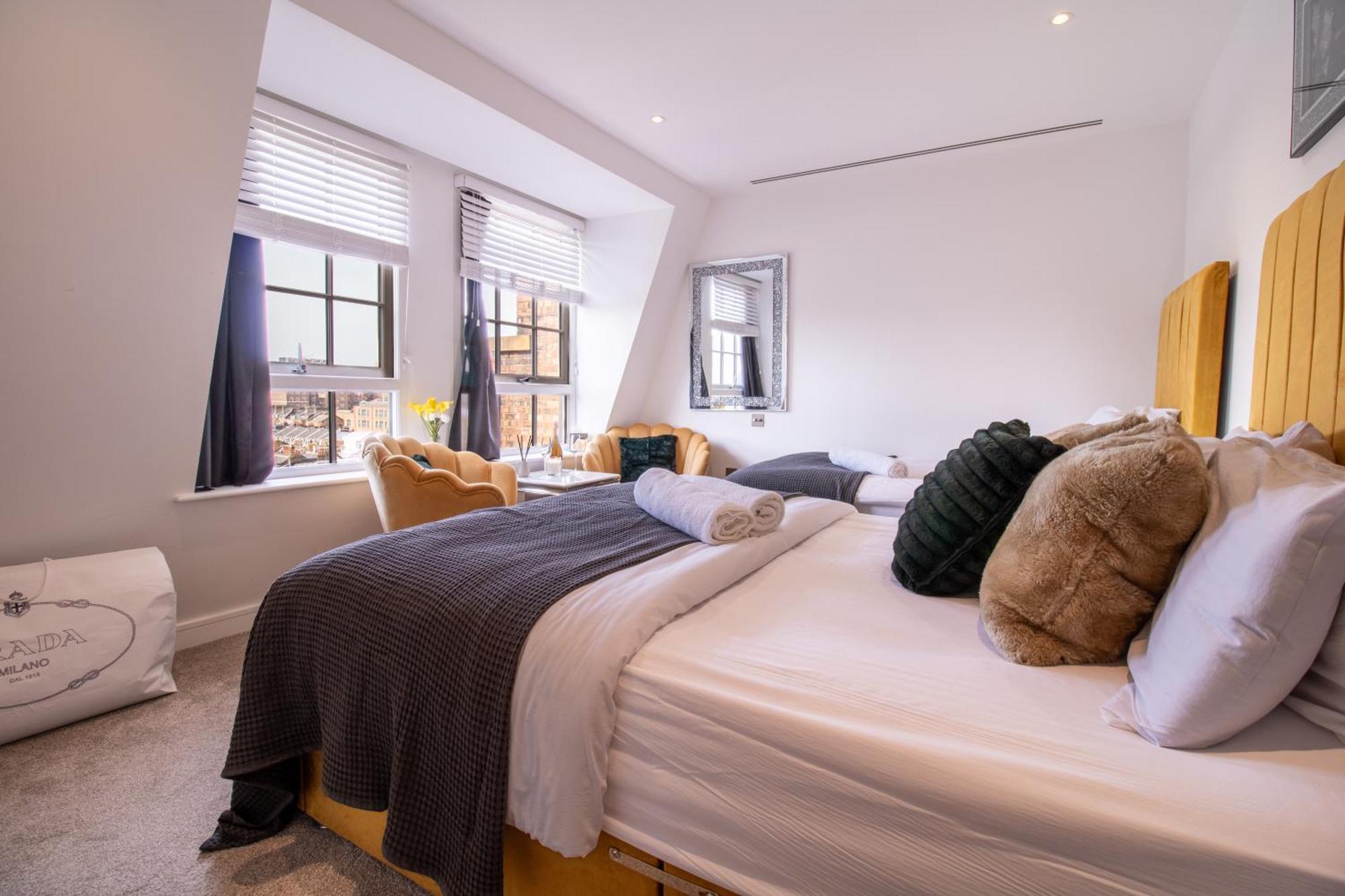 Luxurious 1-Bedroom Penthouse In Marble Arch 71 Londres Exterior foto